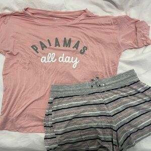 Jenni Pink Pajama Set